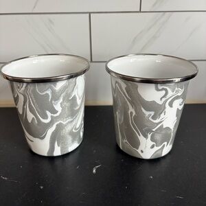 Airstream x Pottery Barn | Marble Stainless Steel Tumbler Set